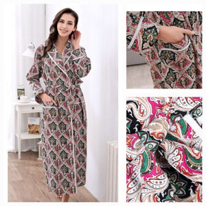 Richie House  Cotton Sleepwear‎  Bathrobe